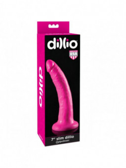 DILLIO - DILDO 17.8 CM - ROSE