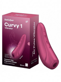 SATISFYER - CURVY 1 ROUGE ROSE