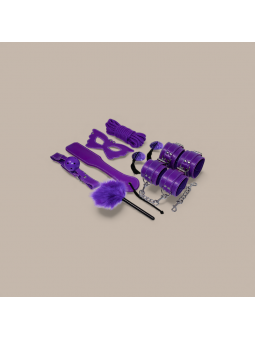 KIT FÉTICHE BDSM SÉRIE VIOLET